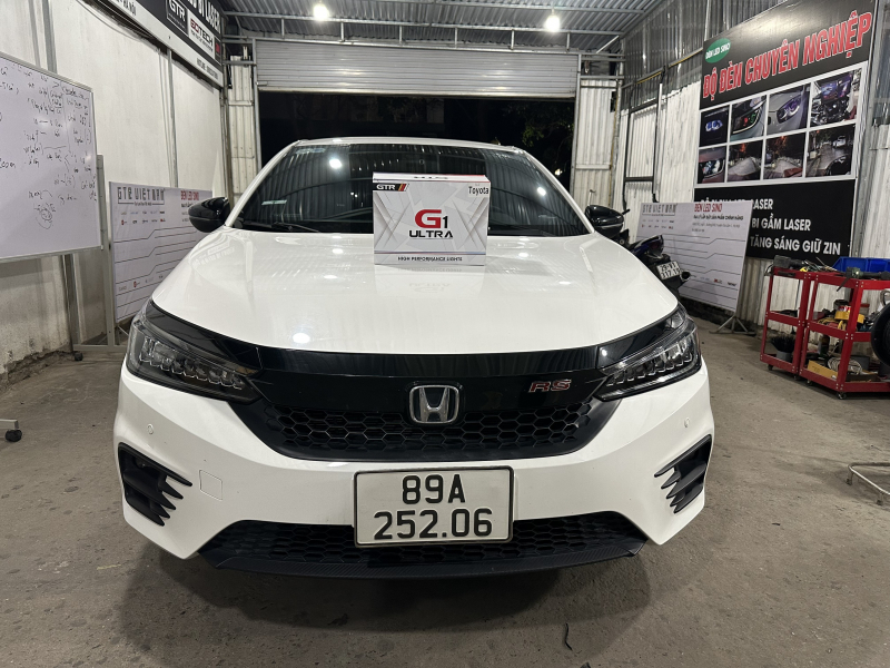 Độ đèn nâng cấp ánh sáng Nâng cấp bi gầm G1 Ultra cho Honda City